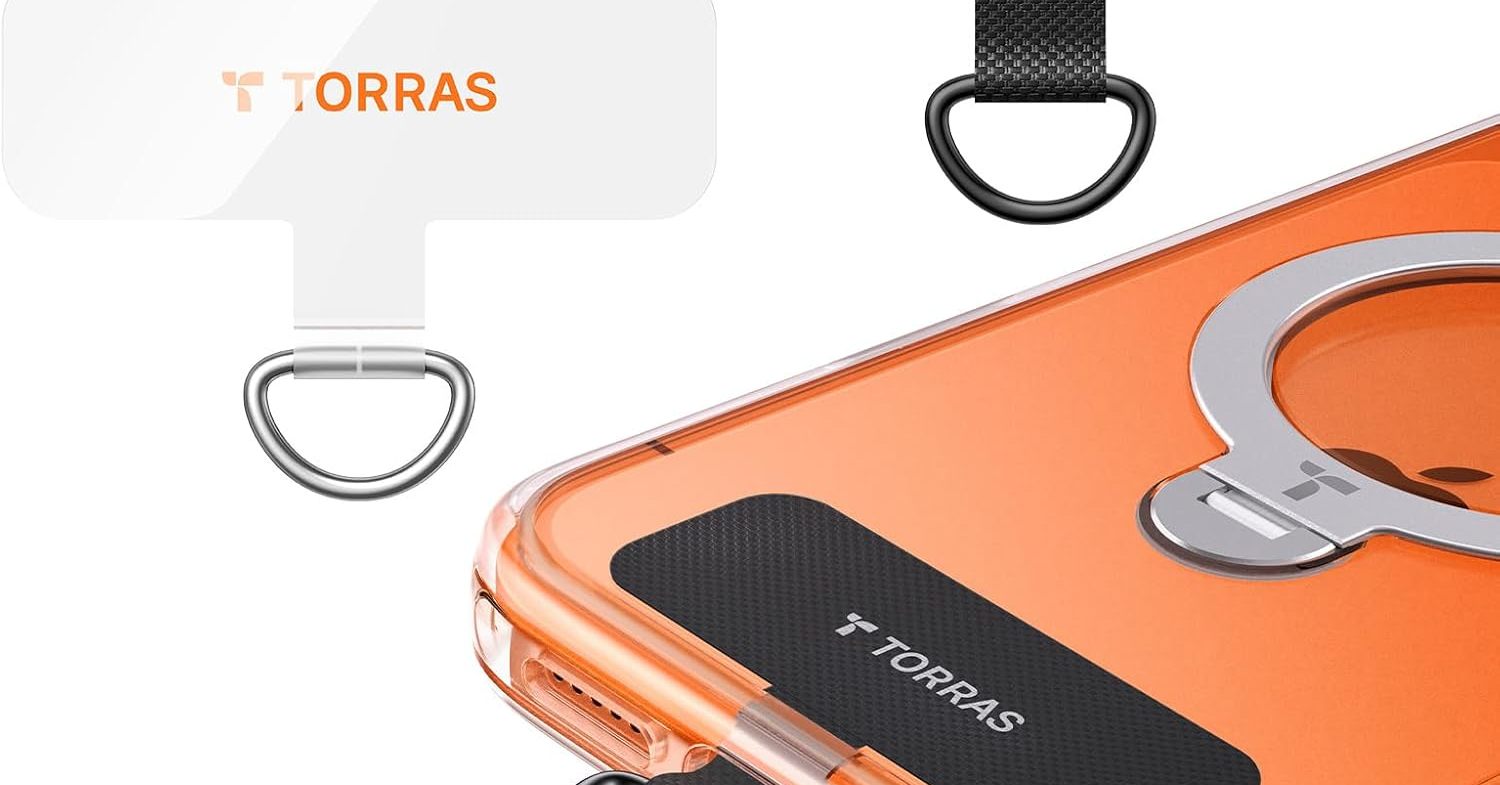 スマホケースにストラップホールを追加できる「TORRAS ストラップホルダー」がセールで1131円で販売中