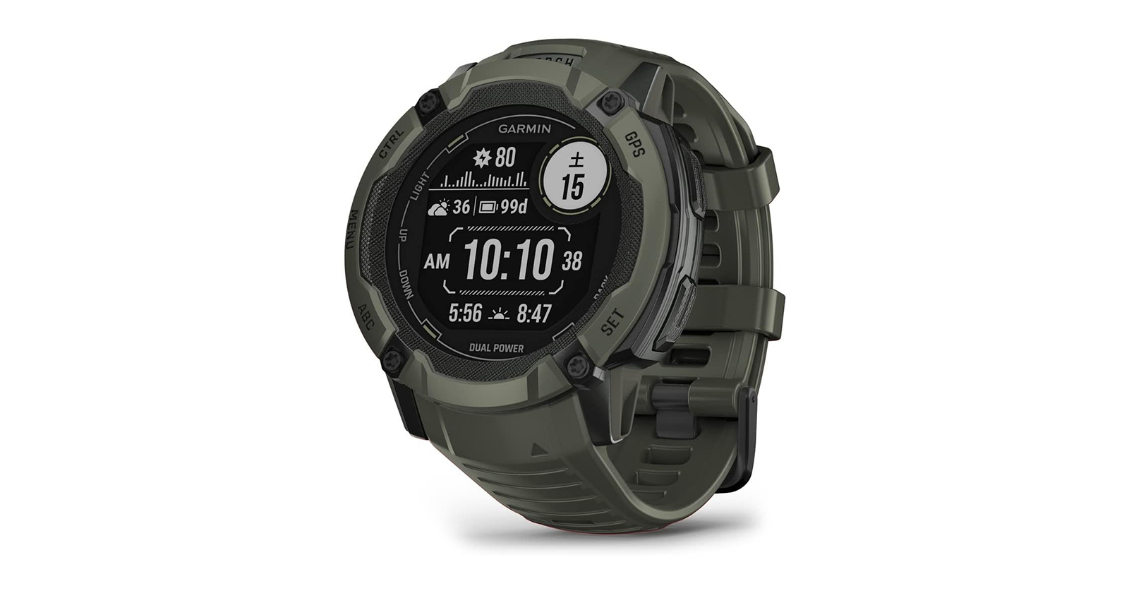 1.1型ディスプレイとMIL規格準拠のGPSウォッチ「GARMIN Instinct 2X」が32％オフの4万2300円に