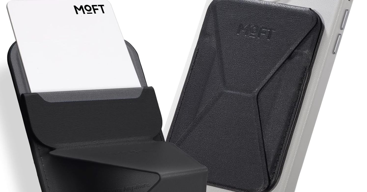 縦横自在な角度調節でカード収納もこなす「MOFT 磁力強化版 スマホスタンド」が15％オフ