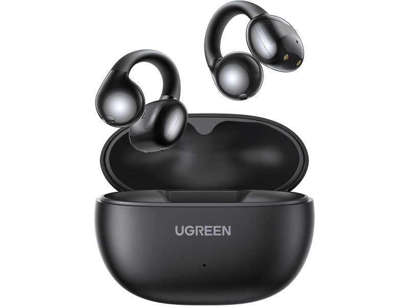 UGREENのクリップ式ワイヤレスイヤフォンは最大30時間再生、急速充電にも対応
