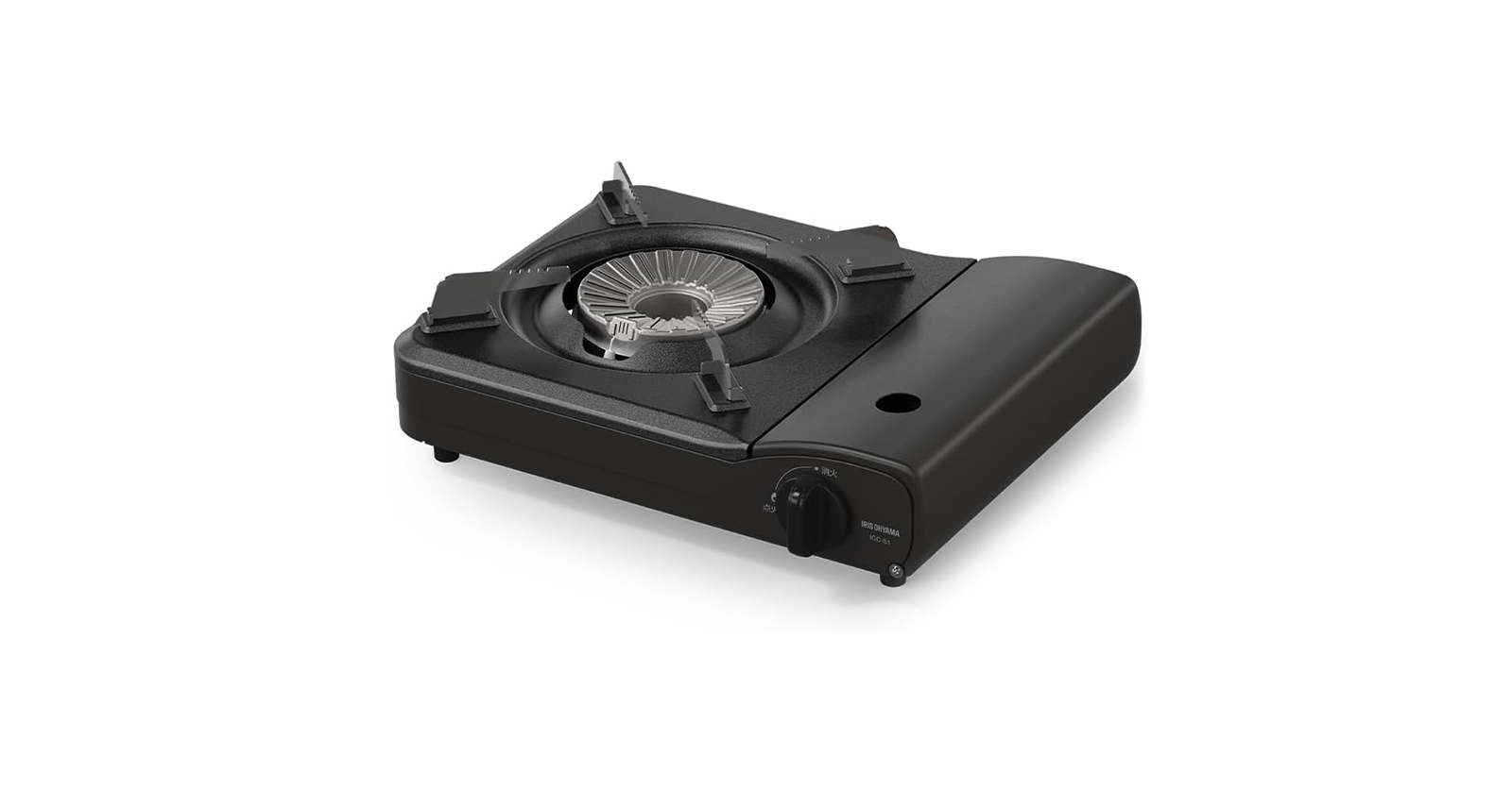 ガス代を節約できる内炎式バーナー採用の「アイリスオーヤマ カセットコンロ IGC-S1-H」が20％オフの3980円に
