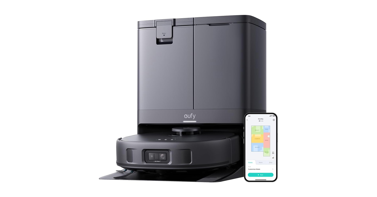 最大8000Paで吸引するロボット掃除機「Anker Eufy X10 Pro Omni」が30％オフの6万9990円に
