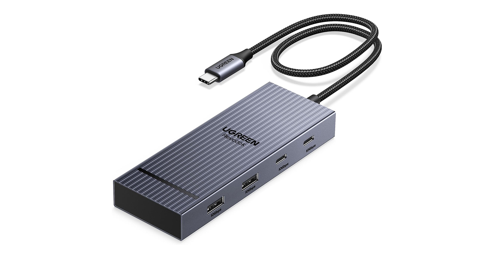 10Gbpsポート合計4つを備えたハブ「UGREEN Revodok Pro 7 in 1」が32％オフの3849円に