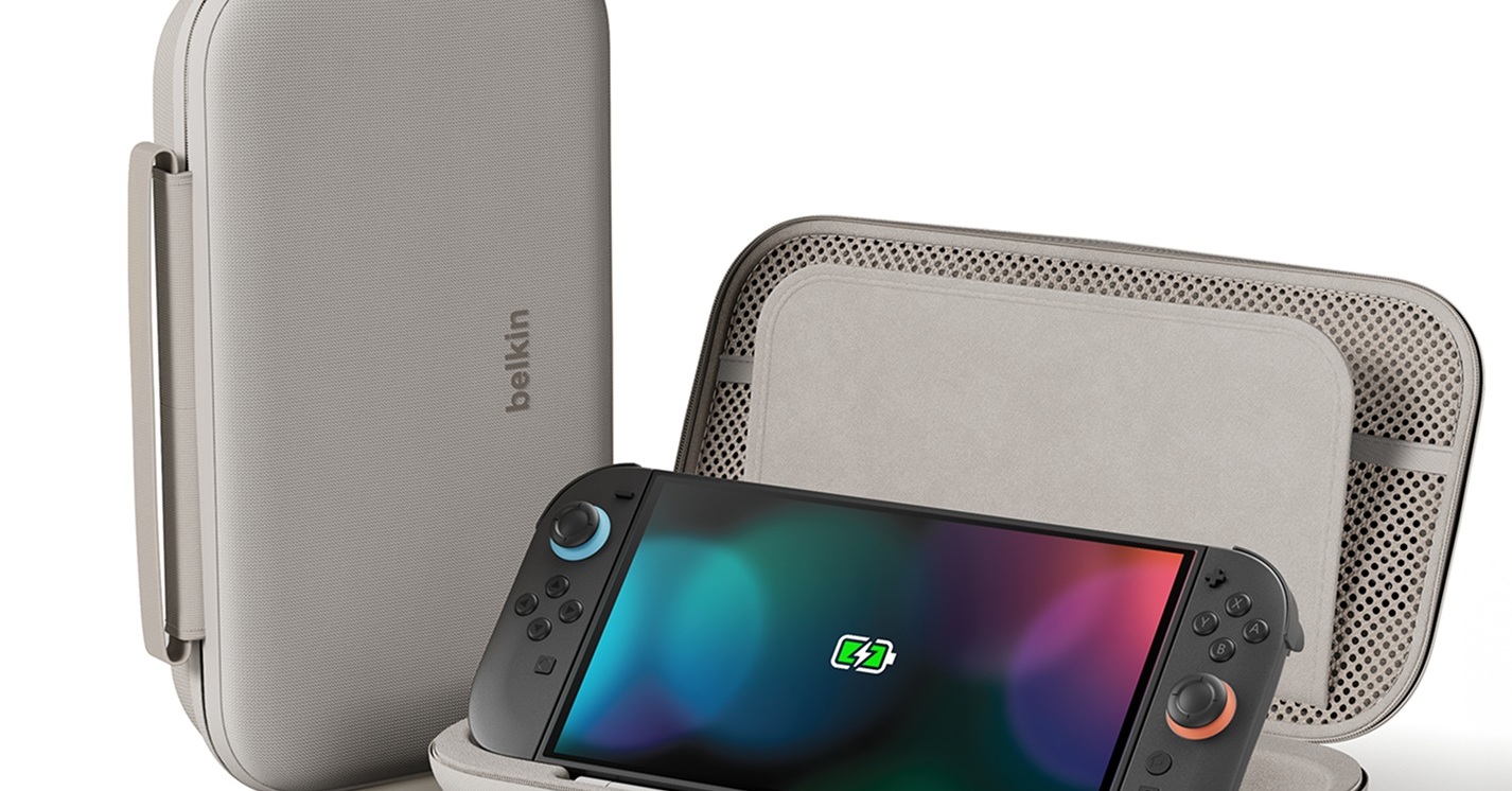 ベルキン、Switch 2用のバッテリー搭載“変形”充電ケースを発売