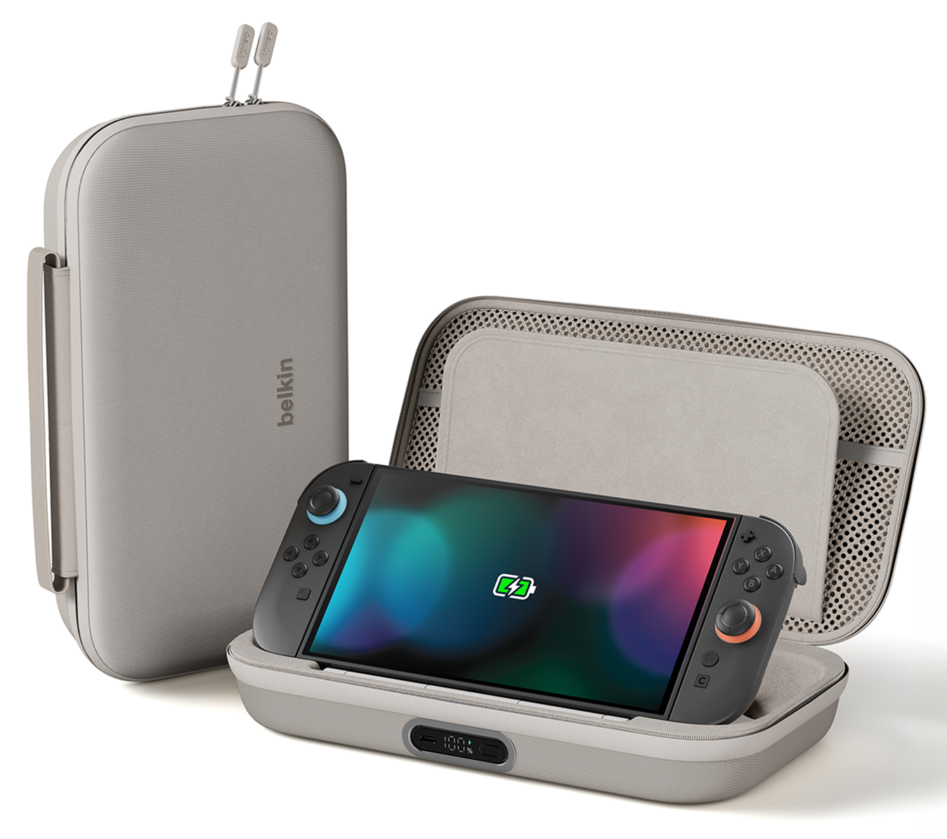 ベルキン、Switch 2用のバッテリー搭載“変形”充電ケースを発売