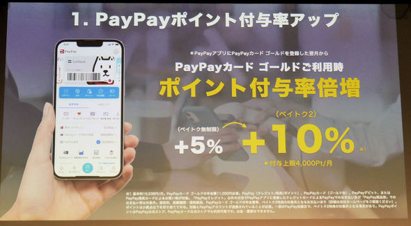 PayPay�J�[�h �S�[���h
