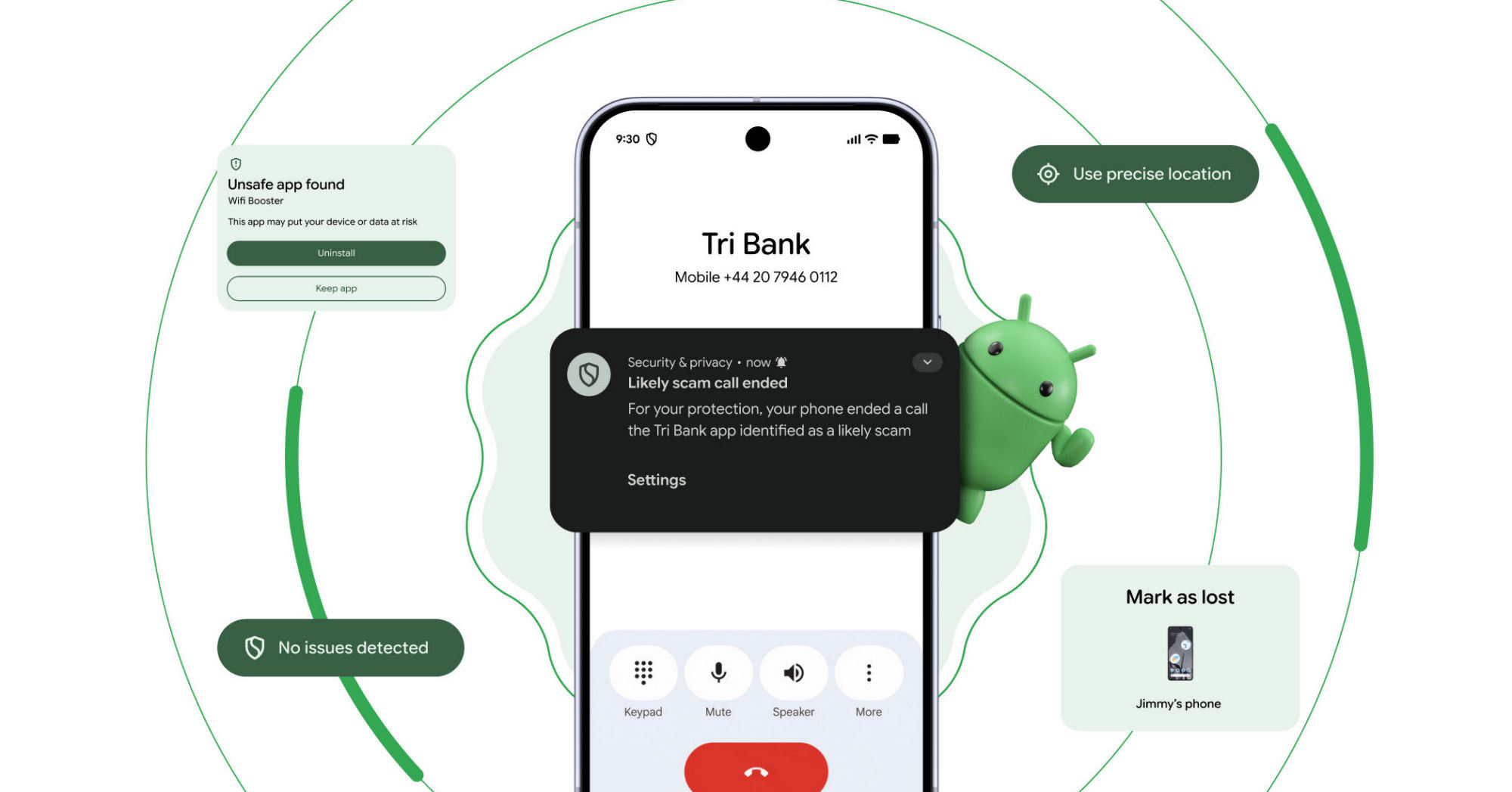 Android 17ではセキュリティ機能も強化 銀行詐欺電話を強制終了、端末紛失時に即ロックなど