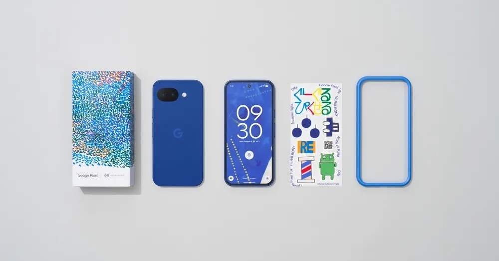 日本限定の「Google Pixel 10a」きょう発売　“Isai Blue”カラーで限定ケースなど付属