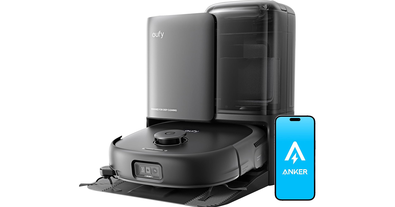 幅広ローラーモップを使う床掃除ロボット「Anker Eufy Robot Vacuum Omni E25」が33％オフの9万9900円に