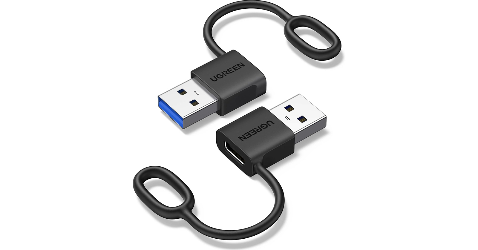 USB Type-C to Aに変換できて紛失防止リング付き「UGREEN USB-C 変換アダプタ」が25％オフで974円に