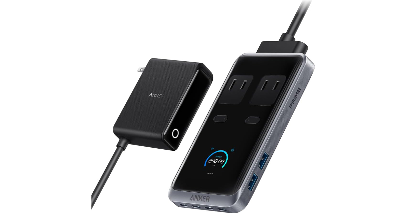 [ITmedia Mobile] 合計最大240W出力、コンセント差し込み口2つ搭載「Anker Prime Charging Station」が25％オフの1万4990円に