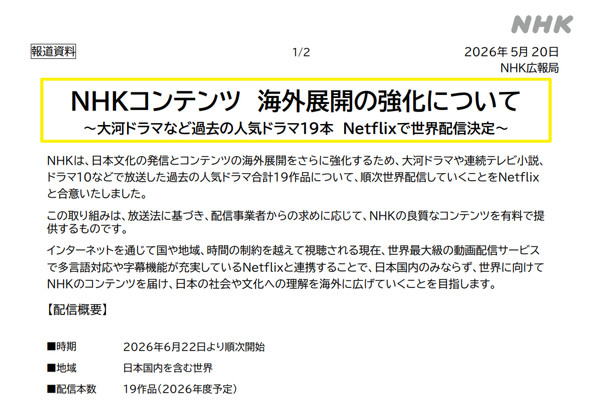 NHK NHK�I���f�}���h