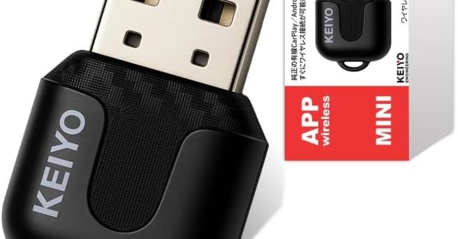 有線CarPlayやAndroid Autoをワイヤレス化できる「ケイヨウ ワイヤレスアダプター AN-S163E」がセールで20％オフの3980円に