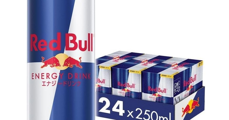 気合を入れたい時のエナジーチャージに役立つ「レッドブル エナジードリンク 250ml×24本」がセールで27％オフの3744円に