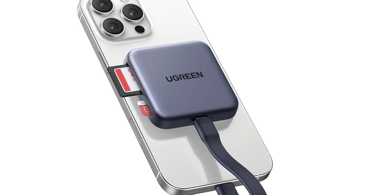 UGREENのMagSafe式SDカードリーダーがタイムセールで25%オフの2760円