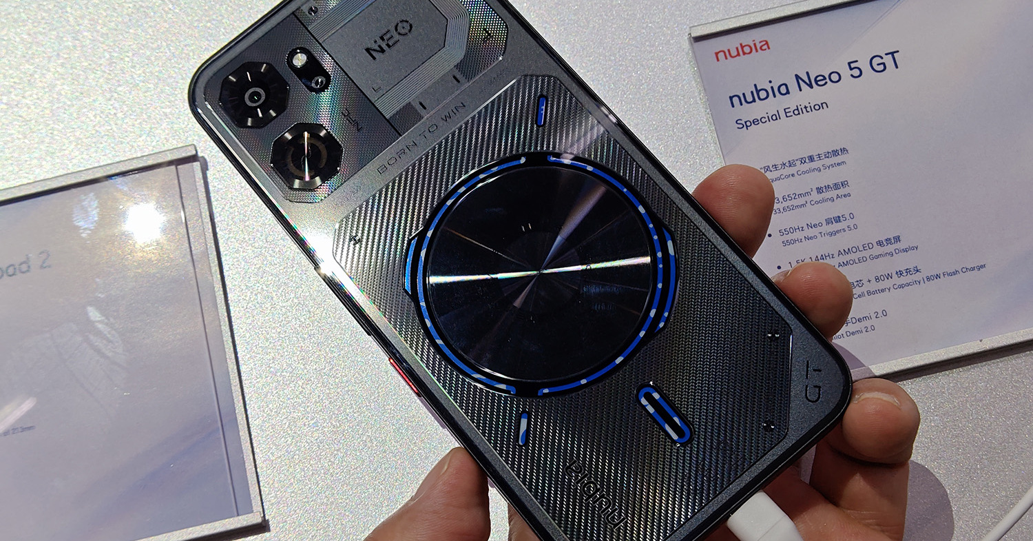 ミドルハイレンジモデルにも水冷搭載　nubiaから「Neo 5 GT Special Edition」登場