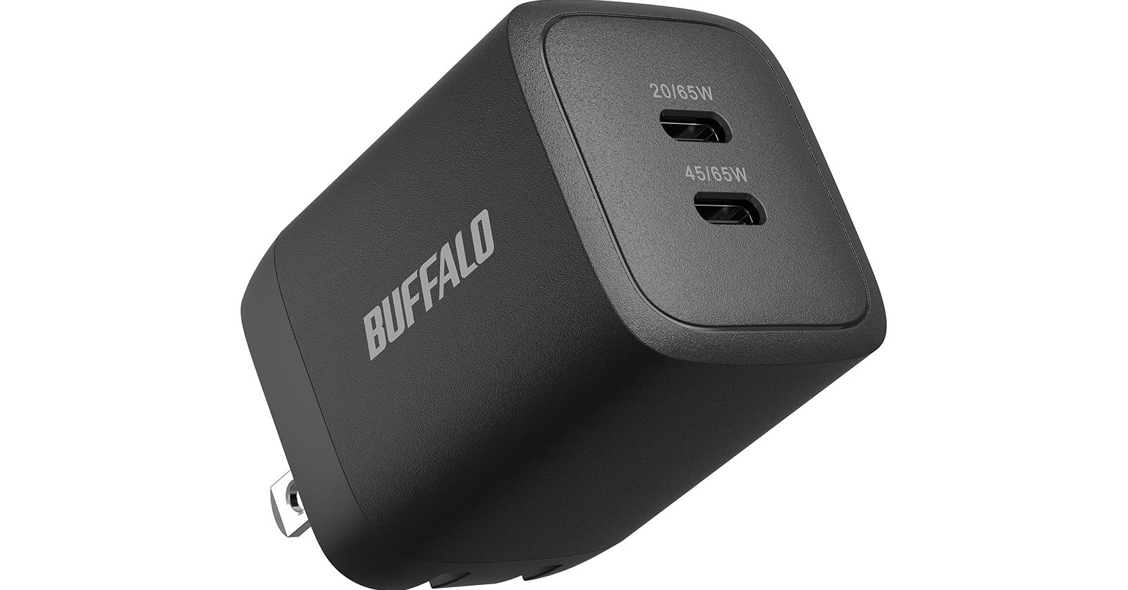 USB Type-Cで2台同時最大45W給電「バッファロー USB PD急速充電器 BSACPD6505C2BK」が15％オフの2950円に