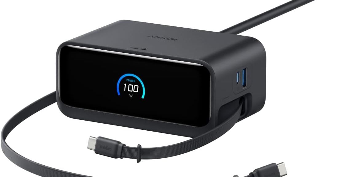 [ITmedia Mobile] デスク回りの配線をスッキリ整理できる据え置き充電ステーション「Anker Nano Charging Station (7-in-1, 100W)」が10％オフの8990円に