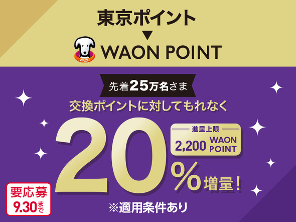 �C�I���O���[�v�AWAON�L�����y�[��