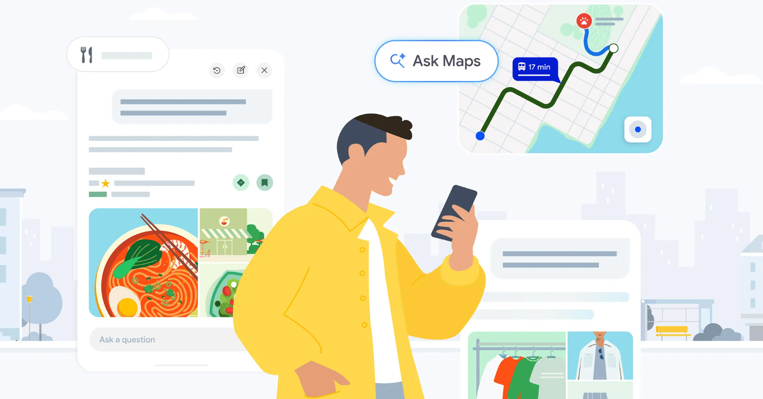 Google マップ、対話形式で検索できる「マップに相談」を日本で提供開始　Gemini連携で複雑な条件の検索に対応