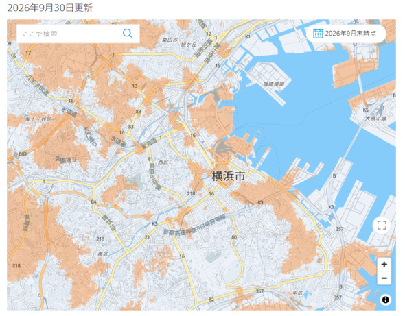 KDDI �G���A�}�b�v