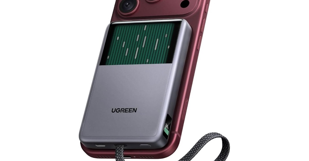 UGREEN Qi2対応 モバイルバッテリー 45W ワイヤレス充電時の熱上昇を防ぐ「UGREEN Magflow 液体冷却式 モバイル