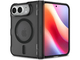Spigen��iPhone Duo�p�P�[�X�u�E���g���n�C�u���b�h�E�v���E�}�O�t�B�b�g�v�@�������X�v�����O�Ńq���W������ی�