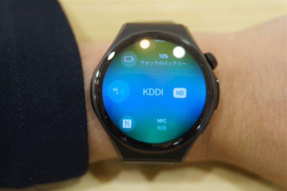 eSIMで通信するHUAWEI WATCH 6
