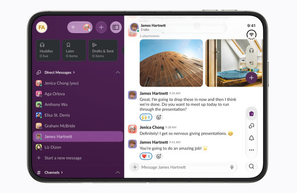iPhoneDuo アプリ UI