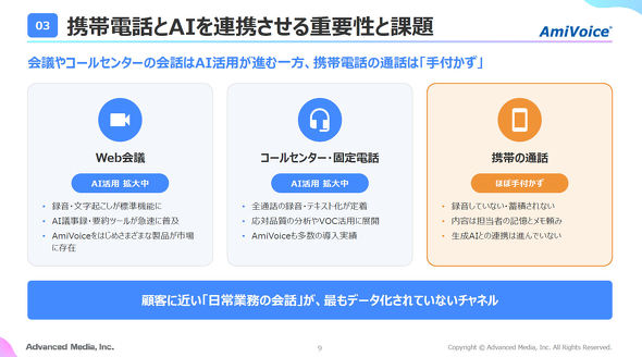 AmiVoice Mobile Genie