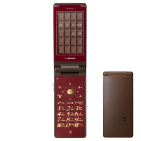 カラーで選ぶ携帯電話冬モデル2008 N-03A ショコラブラウン- ITmedia ＋D