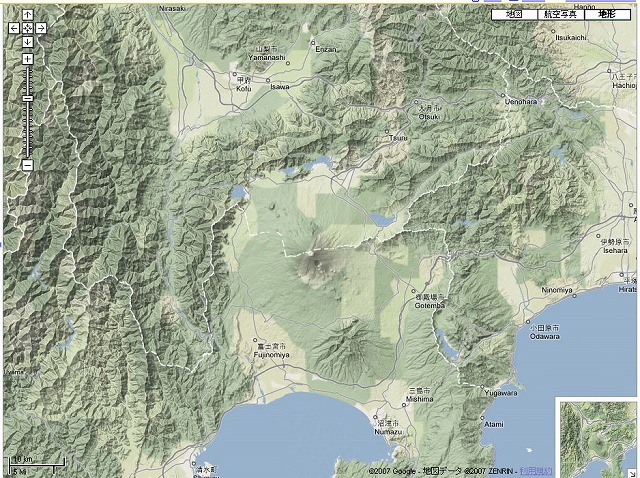 Google Mapsに「地形」レイヤー - ITmedia NEWS