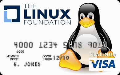 ペンギンのイラスト付きlinuxクレジットカード登場 Itmedia News