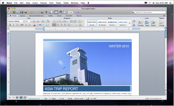 office for mac 2011