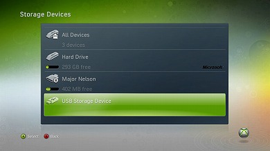 Xbox 360でusbメモリが使用可能に 4月6日のアップデートで Itmedia News