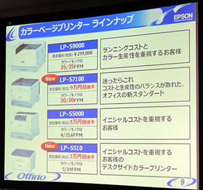 エプソン、9万円台のA3カラーレーザープリンタ 3万円台のA4モデルも - ITmedia NEWS
