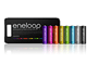「eneloop」発売5周年記念パックは「8色ラメ入り」