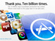 App Storeのアプリダウンロード、100億到達