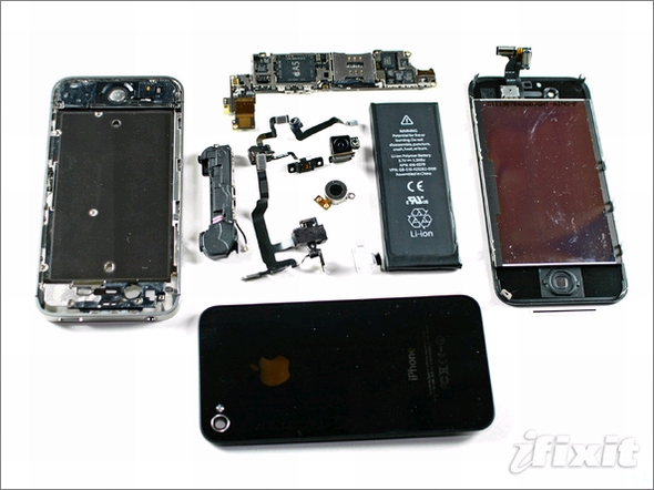 Iphone 4sの 解剖図 Ifixitがさっそく公開 Itmedia News