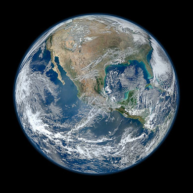 超高解像度な青い地球の写真 Nasaが公開 Itmedia News