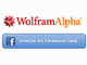 Facebookデータによる“パーソナル分析”ツールをWolfram Alphaがスタート