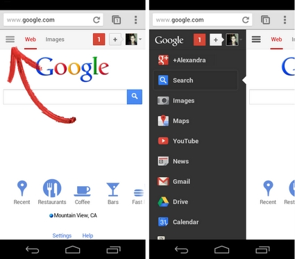 Iphoneとandroidのweb版google検索ページに各種サービスへのリンクボタン追加 Itmedia News