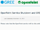 グリー、ソーシャルプラットフォーム「OpenFeint」のサービスを終了