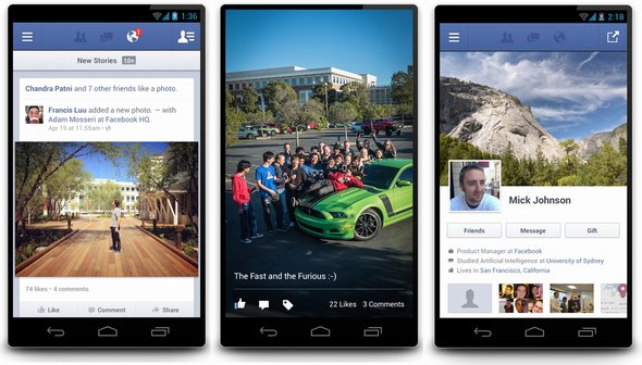 Facebook 公式androidアプリをアップデート 非html5で高速化 Itmedia News