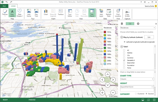 Microsoft Excelでインタラクティブな3d地図上グラフを作れるアドイン Geoflow を発表 Itmedia News