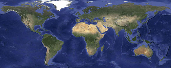 google maps 2007 satellite