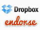 DropboxAoCN[|ƂEndorse𔃎@lޖړI