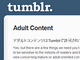 Tumblr、アダルトコンテンツの扱いについてあらためて説明