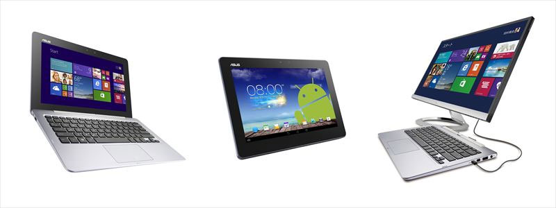 AndroidとWindowsデュアル搭載、1台でノート・タブレット