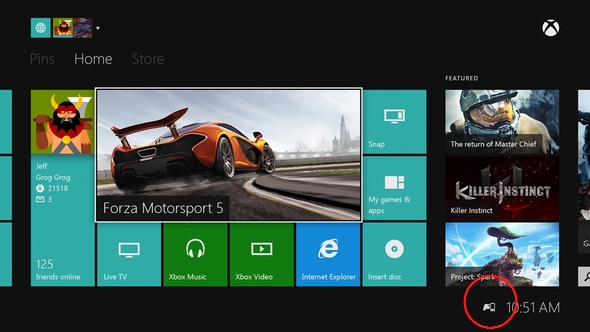 Xbox One 2月11にアップデート バッテリー残量表示やusbキーボード対応 Itmedia News